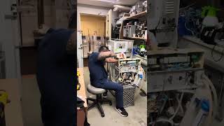 #680 E2 TMP STUCK AT 590 PROBLEM ON DIALYSIS MACHINE..