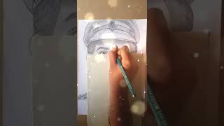 Revealing Portrait Drawing Of Actress Vidya Pradeep