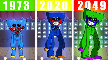 FNF Character Test | Gameplay VS Playground | EVOLUTION OF HUGGY COMPILATION