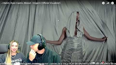 Origami (Official Visualizer) J Balvin, Ryan Castro, Blessd || REACCIÓN