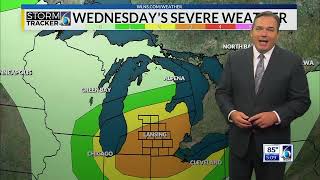 WLNS - BEST WEATHERCAST - DAVID YOUNG - SUMMER OF SMOKE