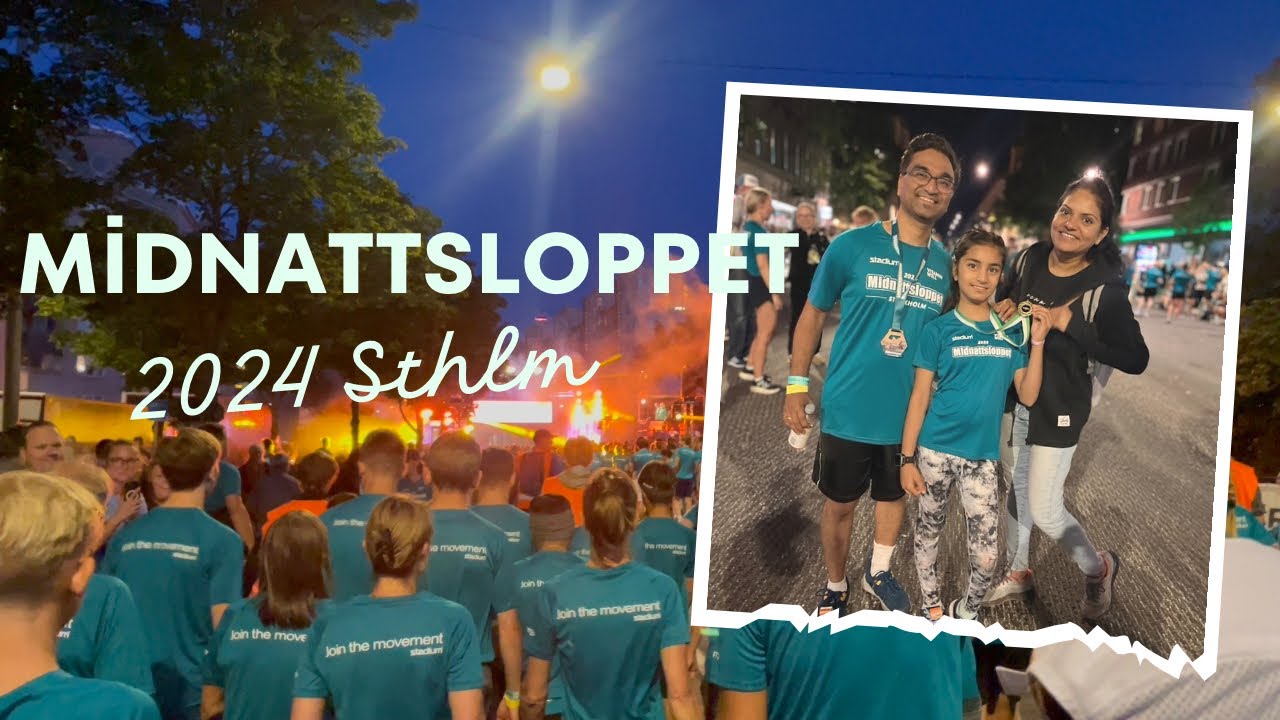 Midnattsloppet 2024, Stockholm | Lilla Midnattsloppet 2 km and 5 km run