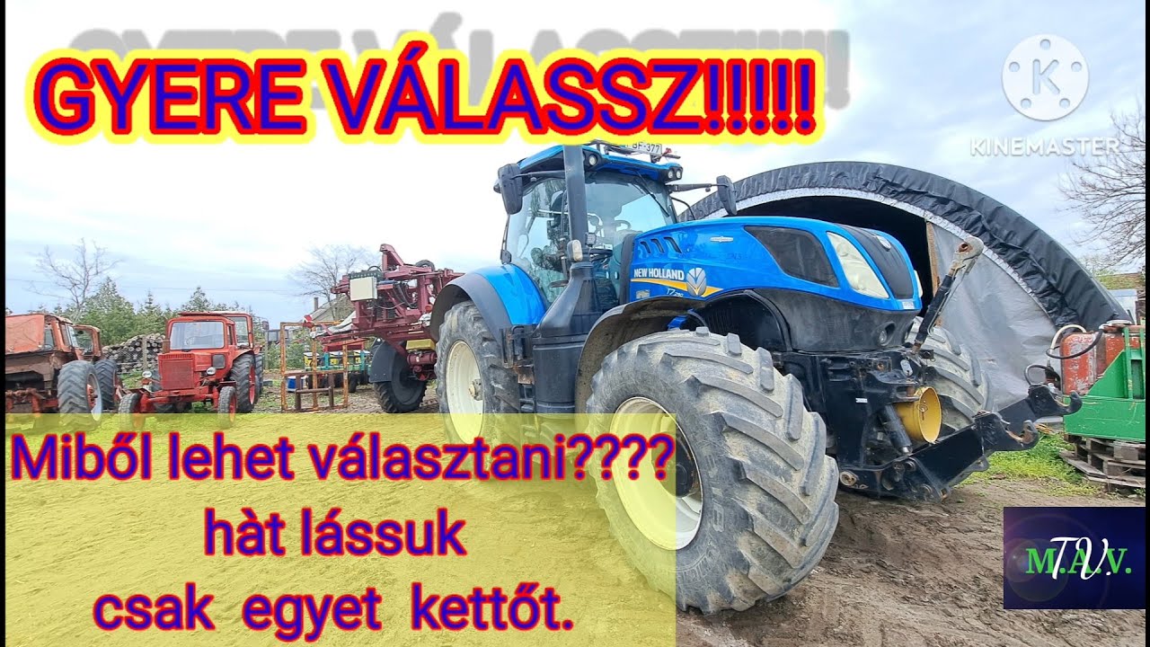NA  MOST Mi legyen!!!! /MTZ Agro Vlog./ 2025.eladó gépek