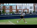 Marinko Matosevic Serving-Court Level View