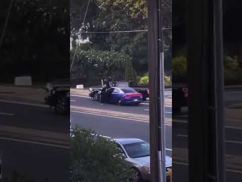 GSP trooper arrests burnout suspect at gunpoint after PIT Maneuver. #trooper #pitmaneuver #drifting