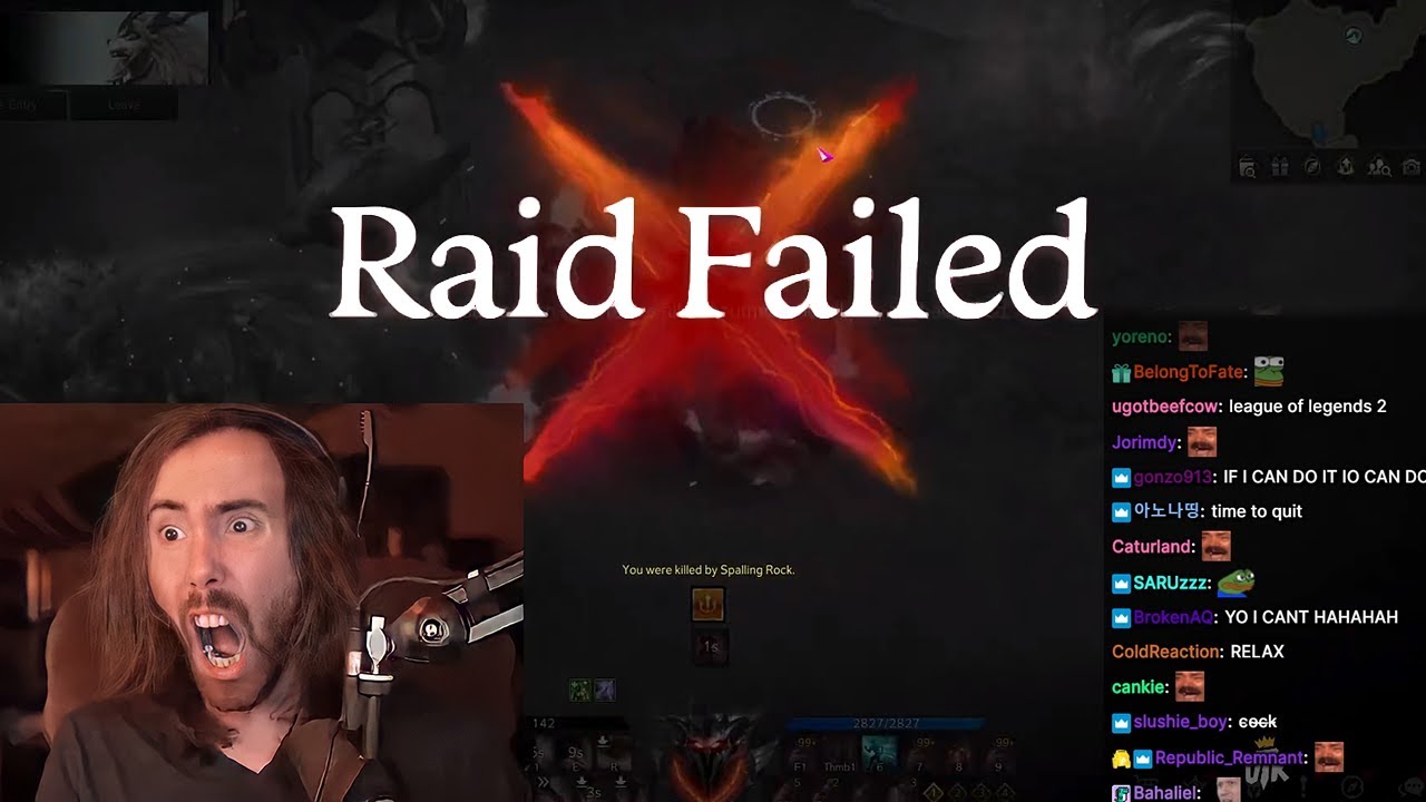Asmongold breaks down against the Hardest L2 Raid (Lost Ark)