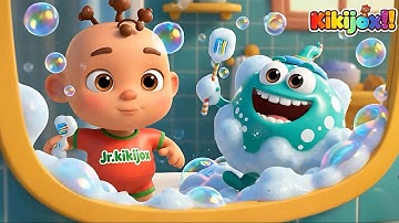 Funny Monster in Your Teeth Song | Kids Brush Teeth Monster Song | Kikijox