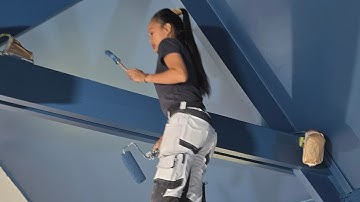 Pinay & Belgian 🇵🇭🇧🇪painting Duo  is live working together 😊. #live #shortsfeed #shorts #filipina