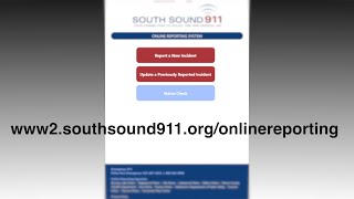Did You Know You Can Report Online?