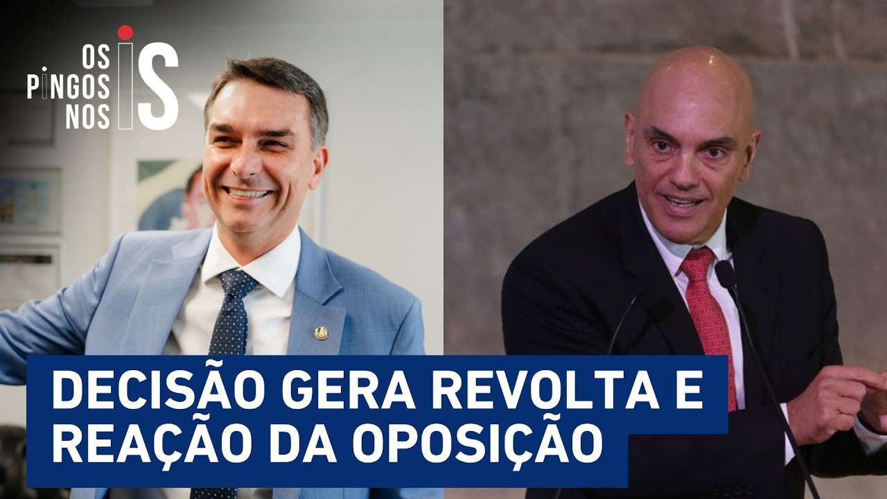 NOVA TENSÃO! Flávio Bolsonaro critica Moraes e suspensão da Lei da Dosimetria