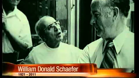 Former Maryland Governor William Donald Schaefer d...
