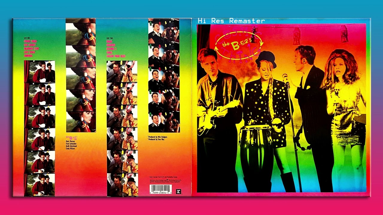 The B 52's - Cosmic Thing - HiRes Remaster - YouTube