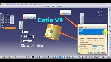 Catia V5 Surface Design Operation Tool | Tutorial | Tamil |