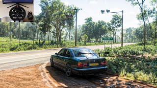 BMW M5 1995 TWIN TURBO | Forza Horizon 5 | V10 Steering Wheel | Gameplay 2024