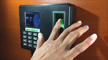 Accutime  H8 Reliable Fingerprint Clocking in Machine