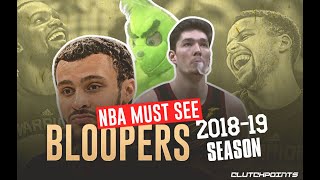 2018-2019 Hilarious NBA Bloopers You CAN'T Miss