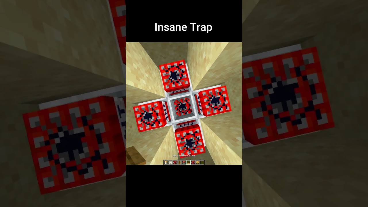 Minecraft Insane Trap!