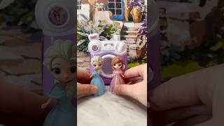 ASMR Toy Frozen Elsa &amp; Washing Machine Set #shorts #disney #toys