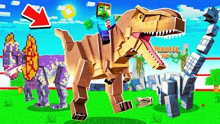 I TAMED *NEW* PET DINOSAURS in MINECRAFT!