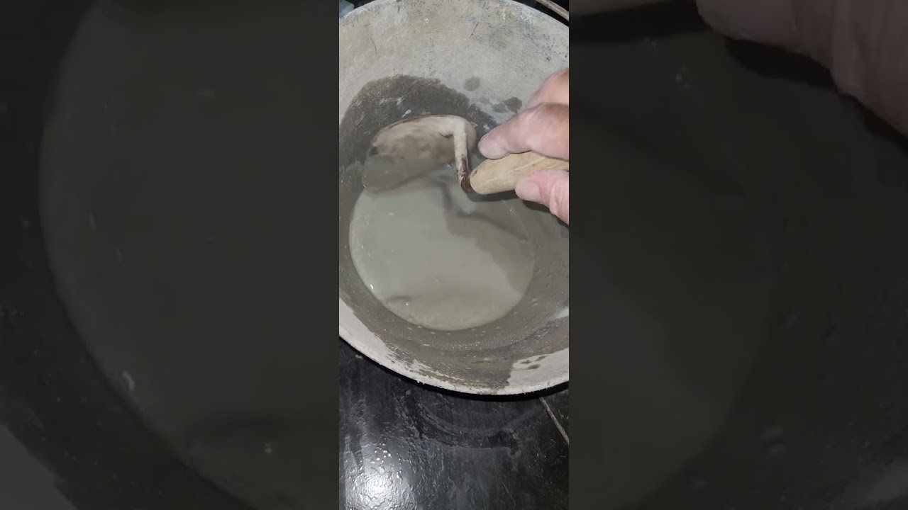 como preparar cemento rápido