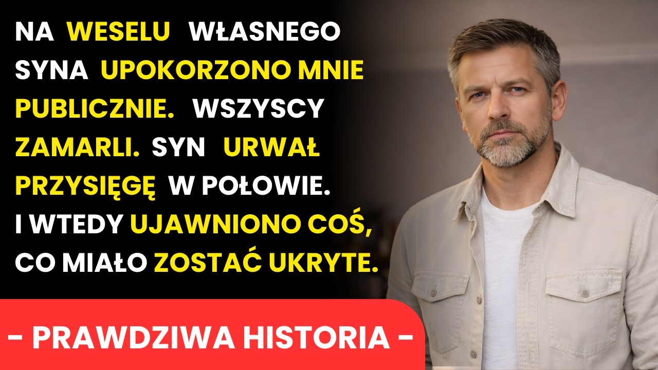 Na Ślubie Mojego Syna Matka Panny Młodej Upokorzyła Mnie Publicznie. Kilka minut później...