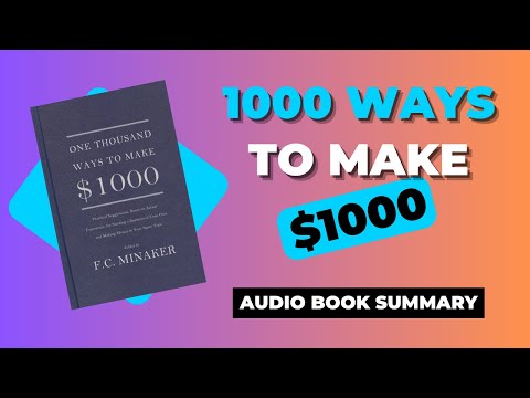 1000 ways to make $1000 | Audio Book Summary