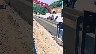 Easy concrete printing using modern carpentry tools #shorts