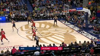 2nd Quarter, One Box Video: New Orleans Pelicans vs. Utah Jazz