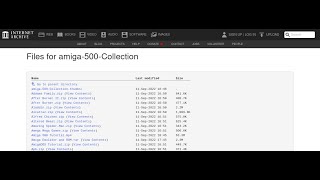 internet archive kopalnia plików dla FS UAE