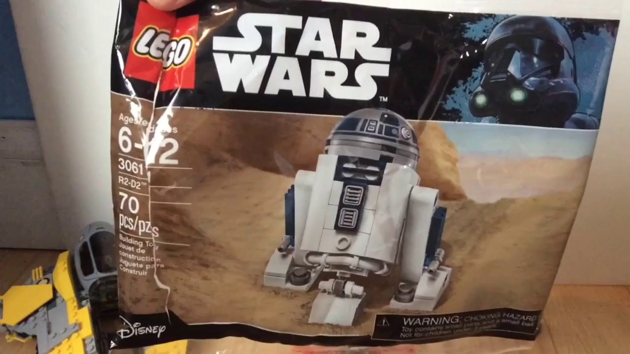 Star Wars 30611 R2-D2 polybag LEGO review. - YouTube