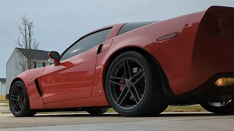 H/C C6 Z06 cold start and idle with Corsa Xtreme exhaust