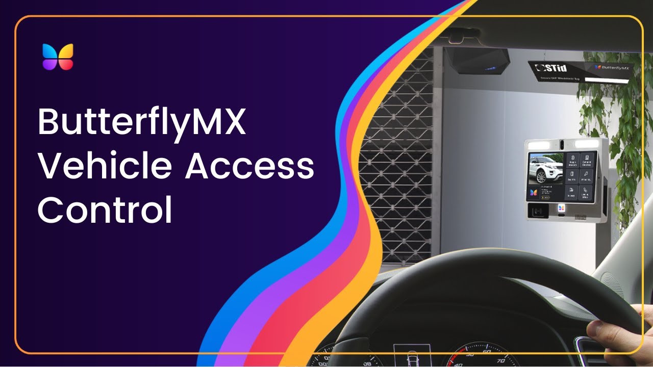 ButterflyMX Vehicle Access Control - YouTube