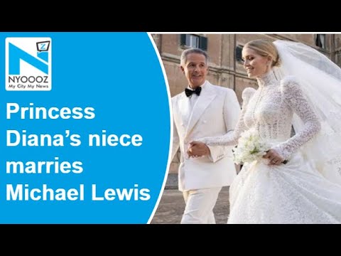 Princess Diana’s niece Lady Kitty Spencer marries billionaire Michael Lewis