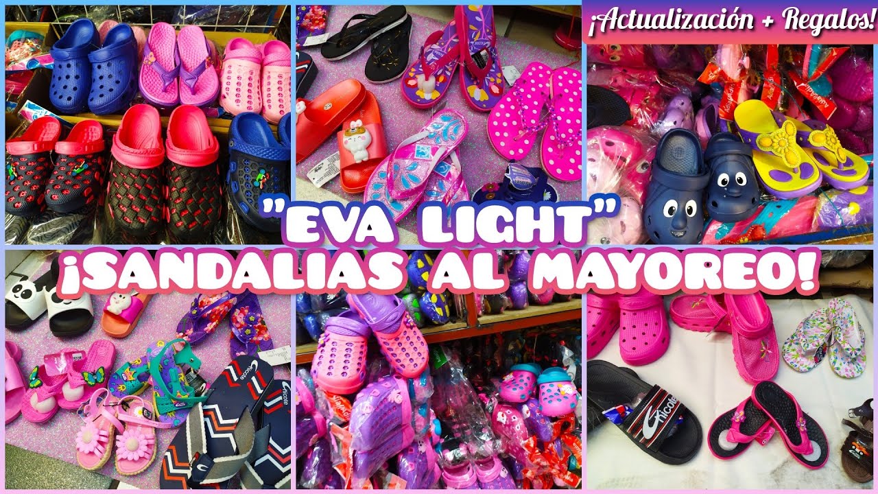 SANDALIAS DE MAYOREO, CHANCLAS, PANTUFLAS Y MÁS / \