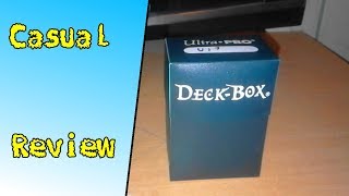 Ultra Pro Deck Box Casual Review