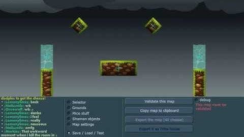 Transformice Tutorials- Making a Map.