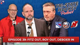 Celebrity Episode 39: Fitz Out, Roy Out, DeBoer In | Tri-State Hockey Podcast Wealth