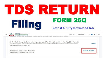 TDS return filing online | TDS and TCS Return filing process 2025-26 | How to File TDS Return 2025