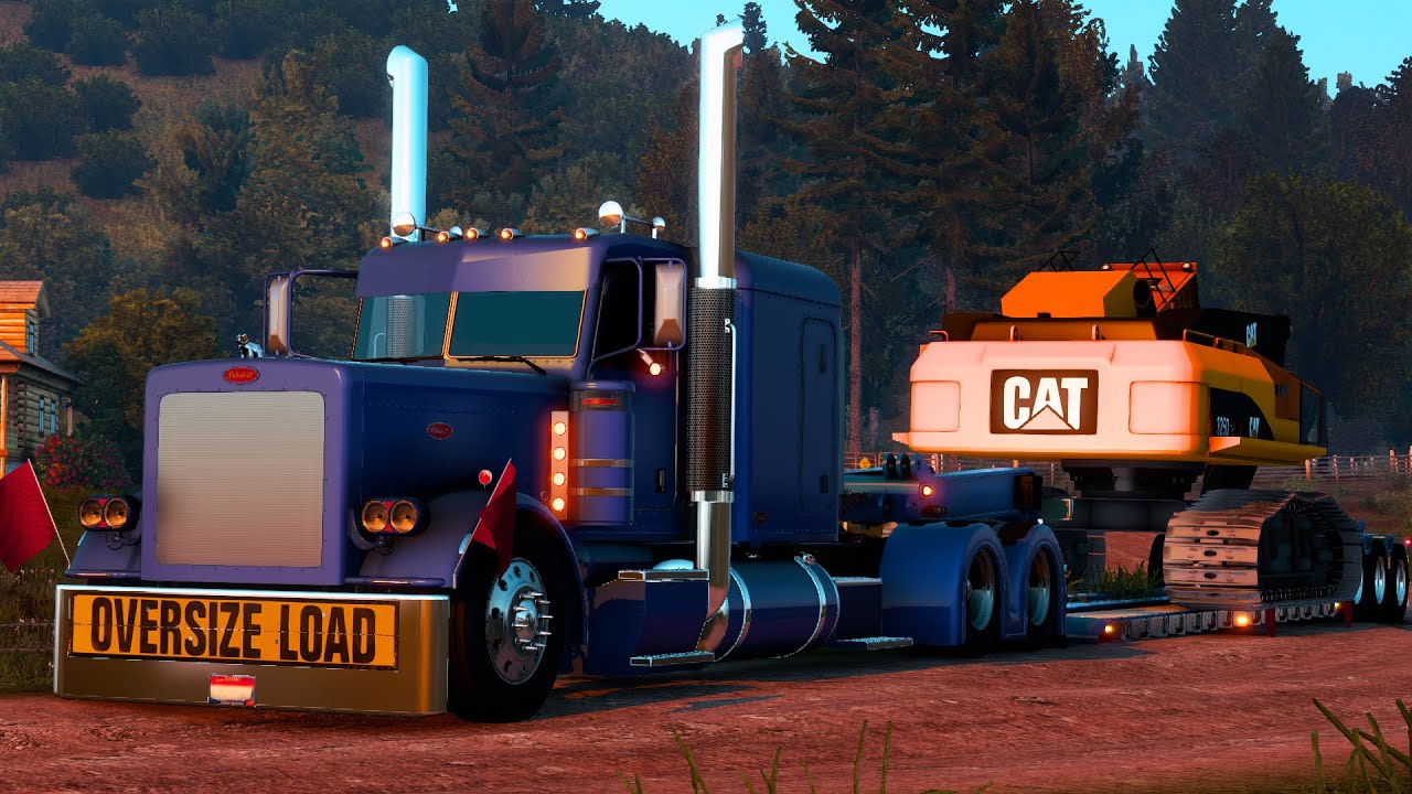 ATS Peterbilt 389 Pinga And Deloupe Trailer [1.41] YouTube
