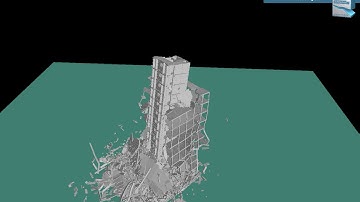 INACHUS - High-rise building, Devastating earthquake, Case 2