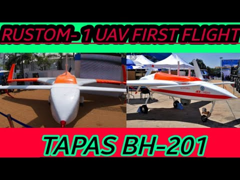 Rustom - 1 UAV first flight.  #DRDO