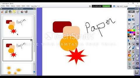 ACTIVINSPIRE : Navigateur de page