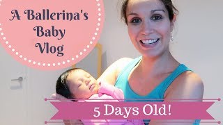 5 Days Old - Surviving Labour and my Baby’s First Few Days of Life! + my Belly’s Transformation!