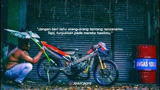 Storywa kata' bijak singkat || story wa racing bad liar selow