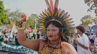 Climate protesters demand to be heard as they march through streets outside COP30 in Brazil