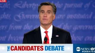 Presidential Debate 2012 Mitt Romney, Barack Obamas Closing Arguments The Next 4 Years