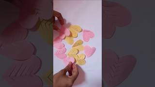 easy paper flower craft/ paper craft for home decoration/unique wall hanging/ DIY#paperwallcraft