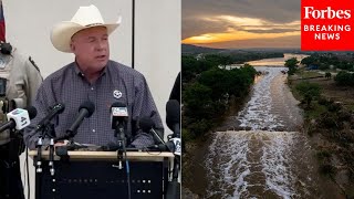 Sheriff Gives Update On The Number Of Dead And Missing In Kerr County Area Following Texas Flooding