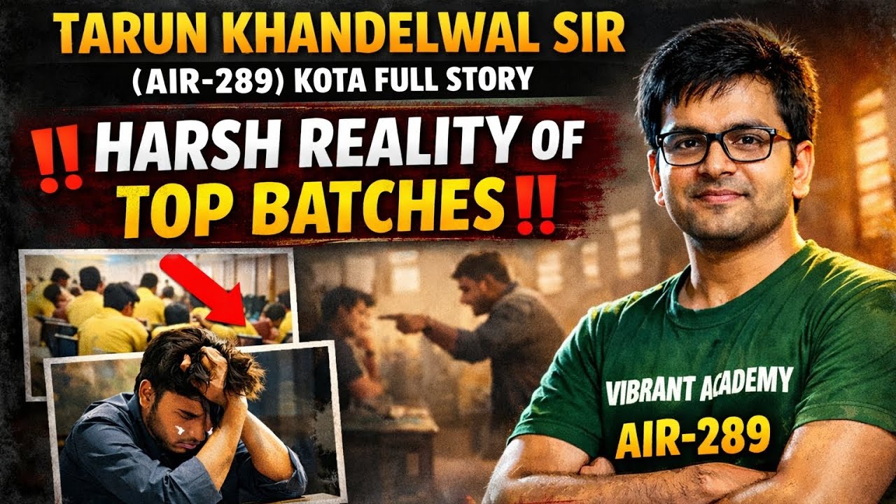 "TARUN SIR KOTA FULL STORY" ⚠️🚨 