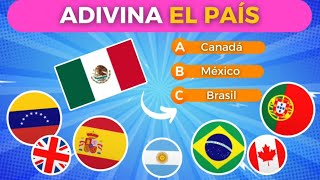 Adivina el País por La Bandera: Para ¡Mentes Curiosas!